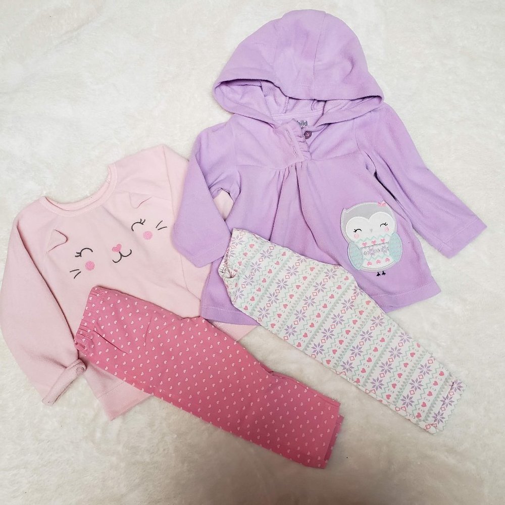 2 Set Child of Mine Sweatshirt & Pants Sets